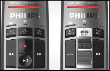 Wear-free slide switch and push buttons 