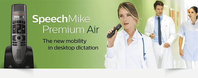 SpeechMike Premium Air - The New Mobility in Desktop Dictation